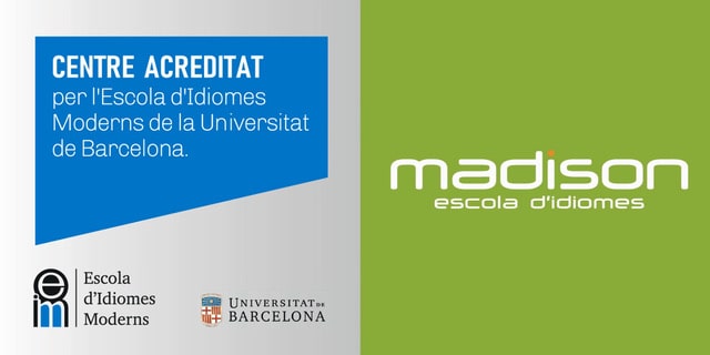 Centre acreditat per l'Escola d'Idiomes Moderns de la Universitat de Barcelona